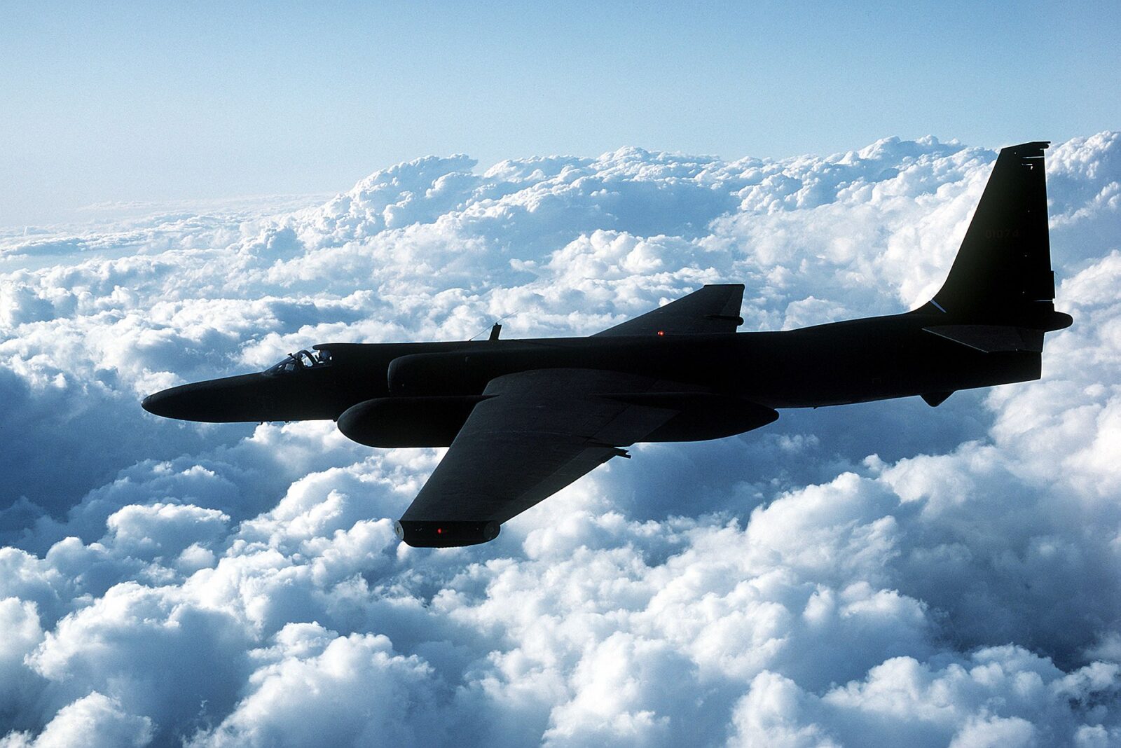 Ghost Murmur: a tecnologia secreta da CIA que encontrou o piloto pelo batimento cardíaco no Irã 4 Vista aérea do lado esquerdo de um avião de reconhecimento tático TR-1. O U-2 Dragon Lady é considerado referência entre os s