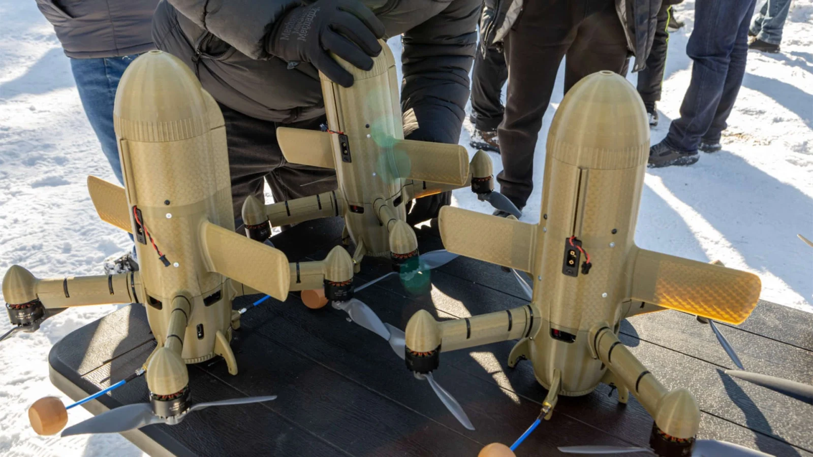 Por que os países mais ricos do mundo estão disputando os drones ucranianos 1 Drone militar ucraniano em operação, disputado por países ricos do mundo
