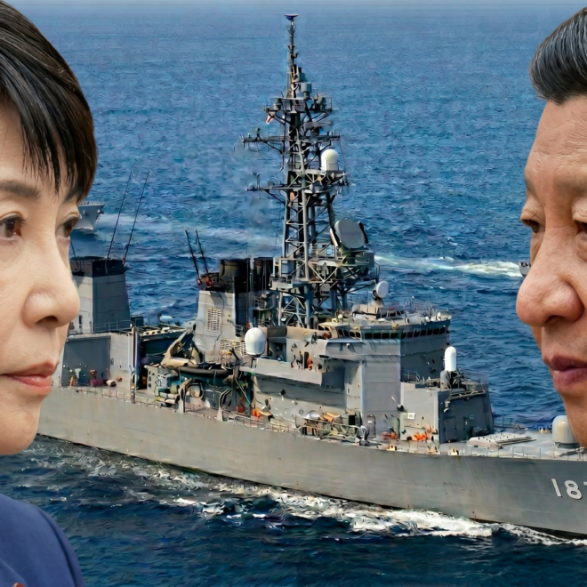 Navio de guerra japonês desafia a China em data histórica. A reação chinesa surpreendeu