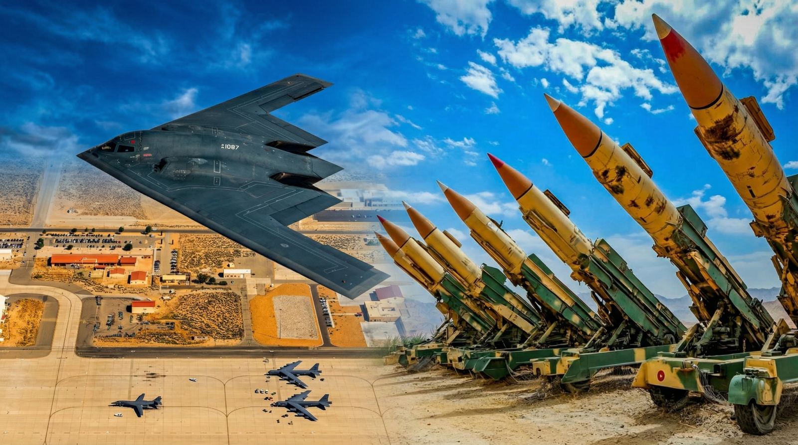 O Irã apostou 40 anos em mísseis. Veja por que a estratégia não funcionou 1 Arsenal de mísseis do Irã exibido em formação, símbolo da estratégia militar iraniana por décadas
