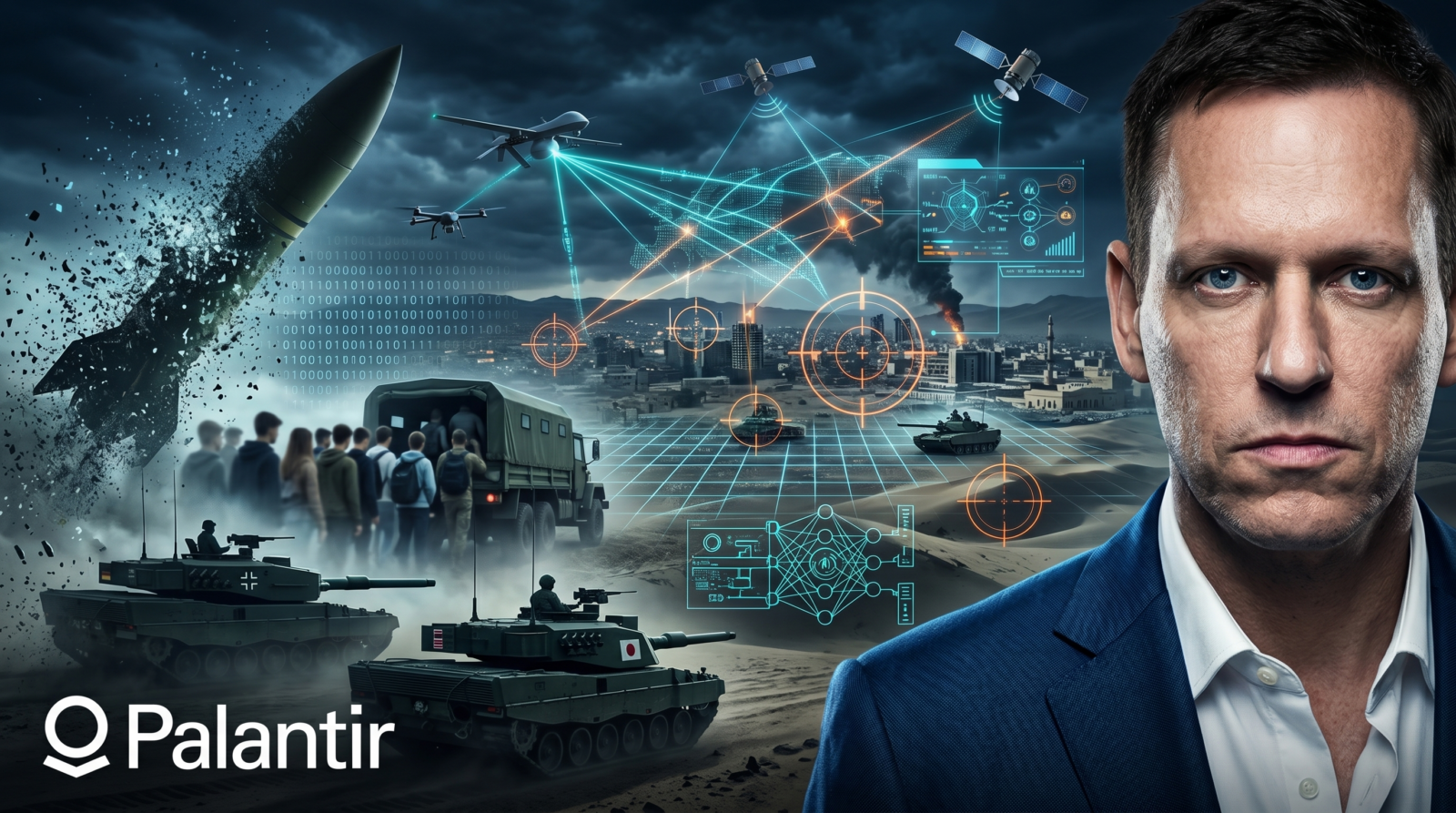 A empresa que decide alvos de guerra com IA revelou o que vem por aí, e a resposta é apavorante 1 Peter Thiel e Palantir: empresa que usa IA para definir alvos de guerra revela planos futuros