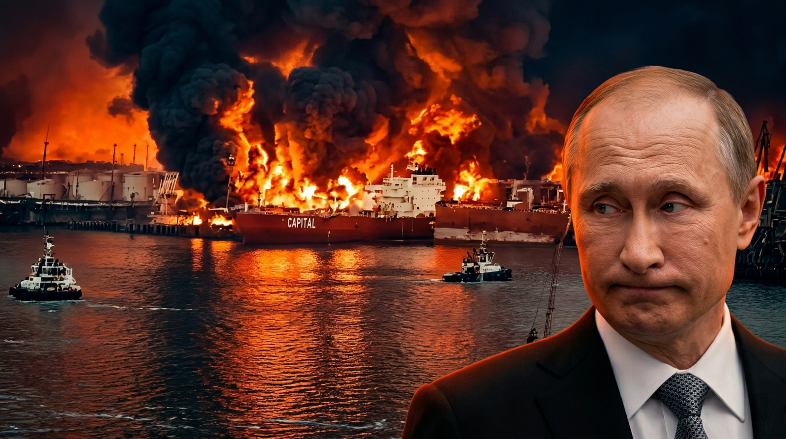 Três decisões russas que saíram pela culatra e mudaram o rumo da guerra 1 Putin em Ust-Luga durante decisões estratégicas russas que mudaram o rumo da guerra