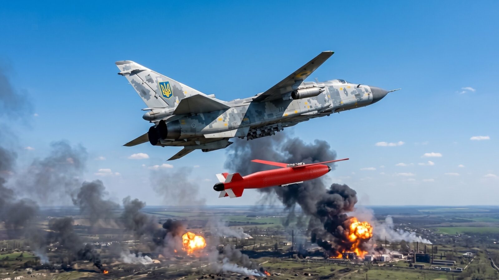 Ucrânia agora tem sua própria bomba planadora: conheça a Vyrivniuvach 1 Bomba planadora ucraniana Vyrivniuvach, desenvolvida pela Ucrânia para uso em conflito armado