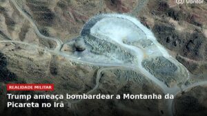 Trump ameaça bombardear a Montanha da Picareta no Irã