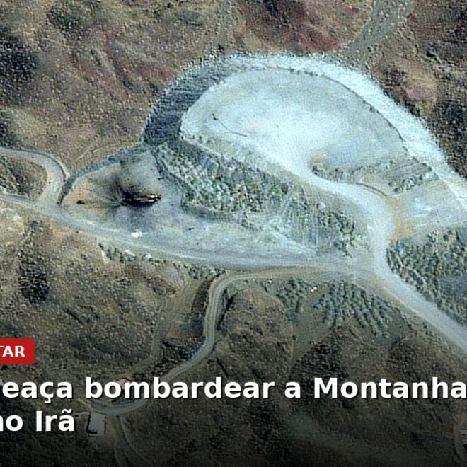 Trump ameaça bombardear a Montanha da Picareta no Irã