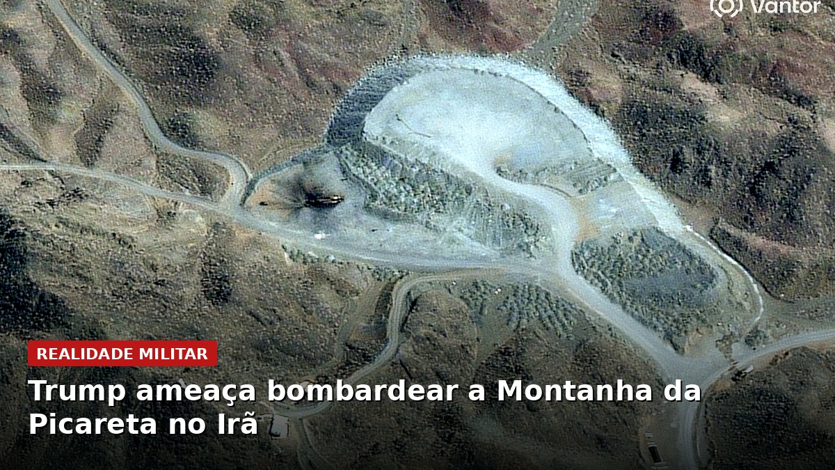 Trump ameaça bombardear a Montanha da Picareta no Irã 1