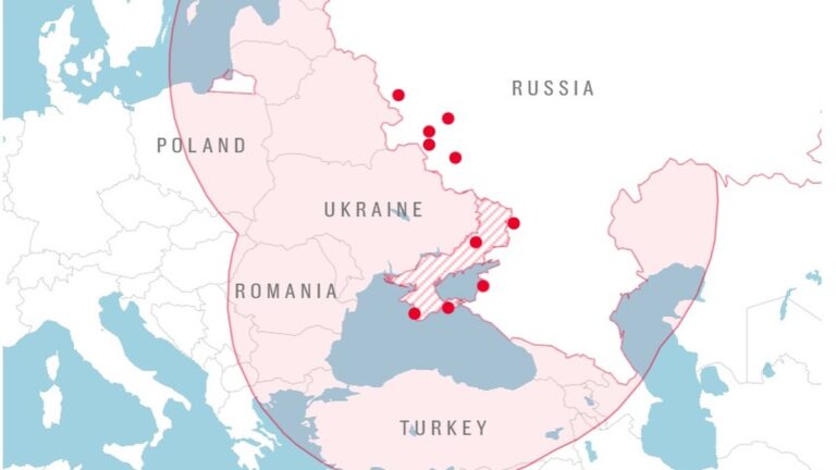 Rússia ergue 10 bases de drones com alcance até a Polônia