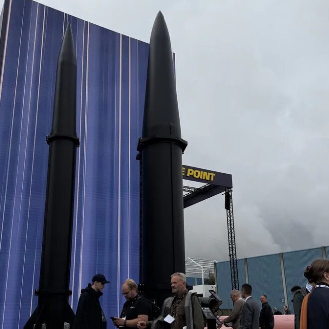 Ucrânia revela na Dinamarca míssil balístico de 855 km com ogiva de 800 quilos