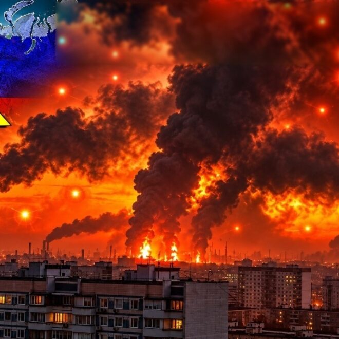 Ucrânia lança maior ataque de drones da guerra contra Moscou e atinge refinaria em dia de eleição
