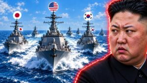 Coreia do Sul, Japão e EUA mandam recado a Kim Jong-un um dia depois de ele inaugurar seu destróier