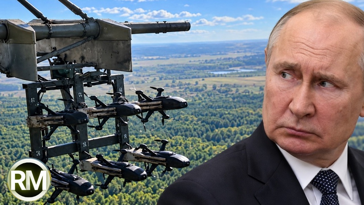 Helicóptero militar soviético adaptado pela Ucrânia para lançar drones em operações de combate